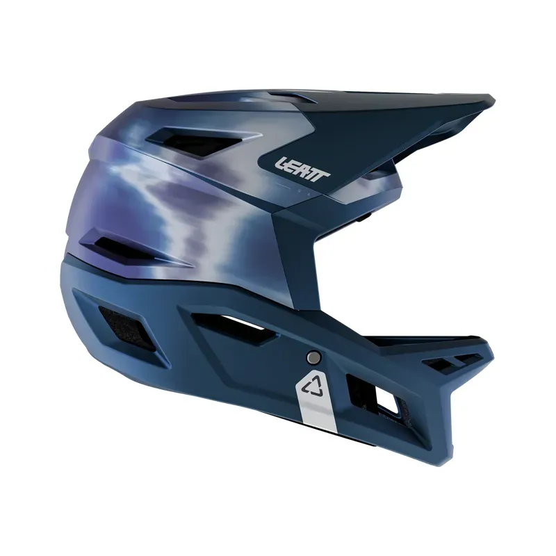 Leatt Gravity 4.0 MTB Helmet in Galaxy Blue-1