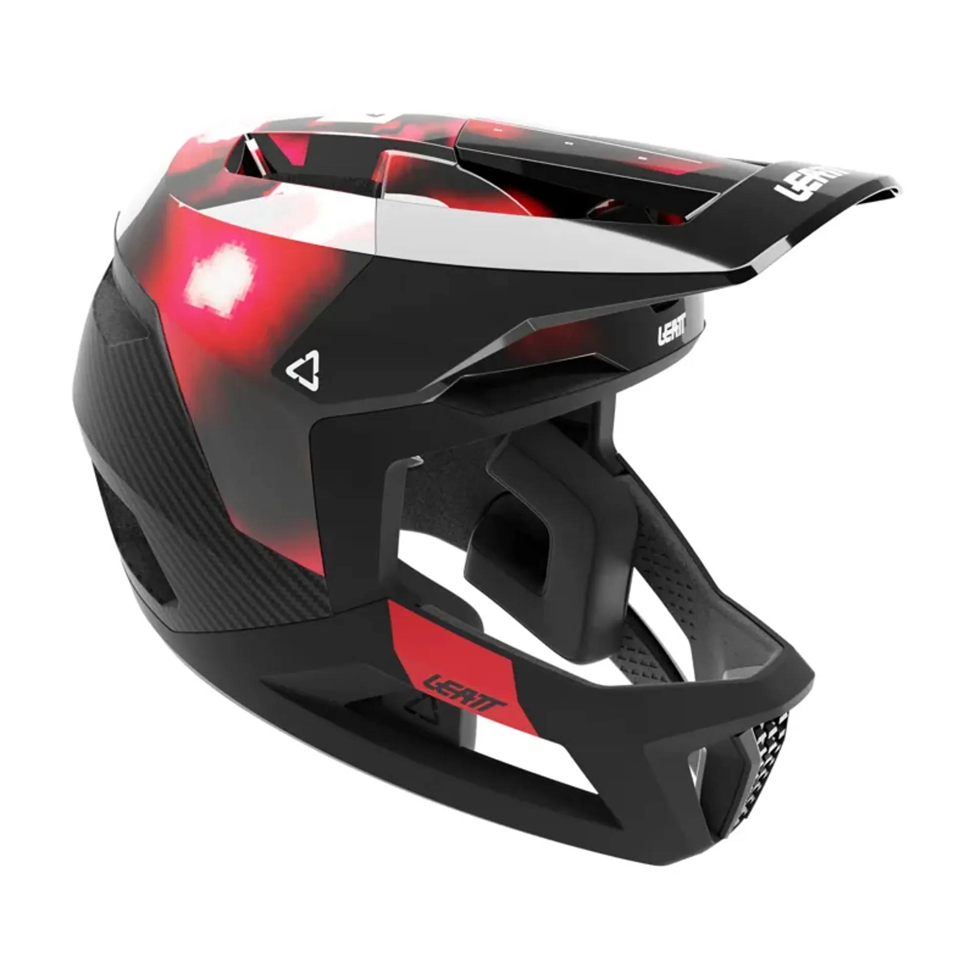 Boa Fs2 Leatt Gravity 5.0 MTB Helmet in Red