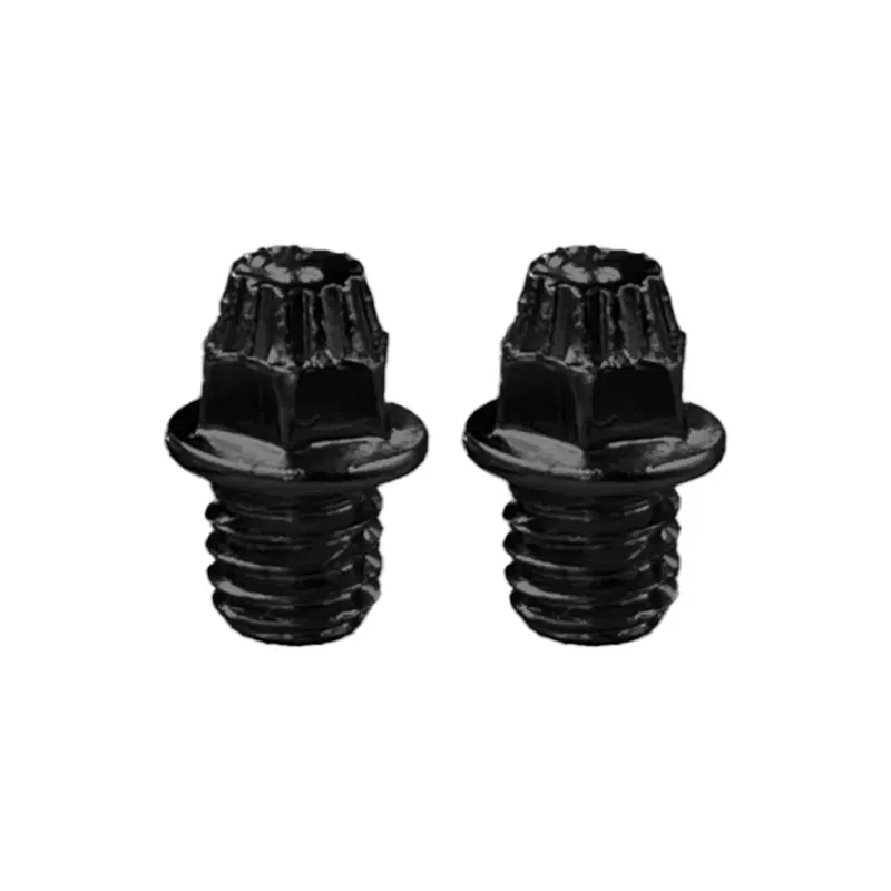 Leatt Stainless Steel 4mm Diamond Stud 40-pack Pin Kit in Black