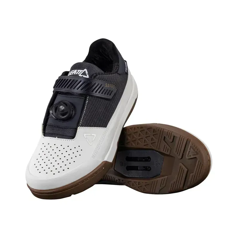 Leatt ProClip 5.0 Shoes in White