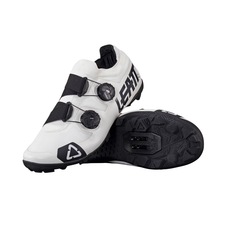 Leatt ProClip 8.0 Race Shoes in White-1