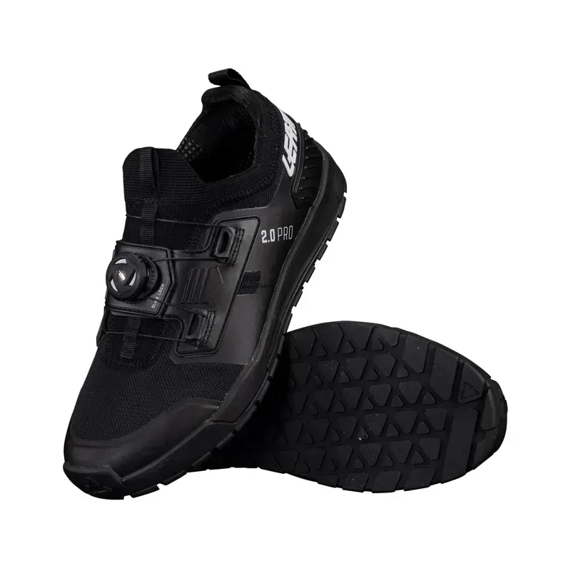 Leatt ProFlat 2.0 Shoes in Black