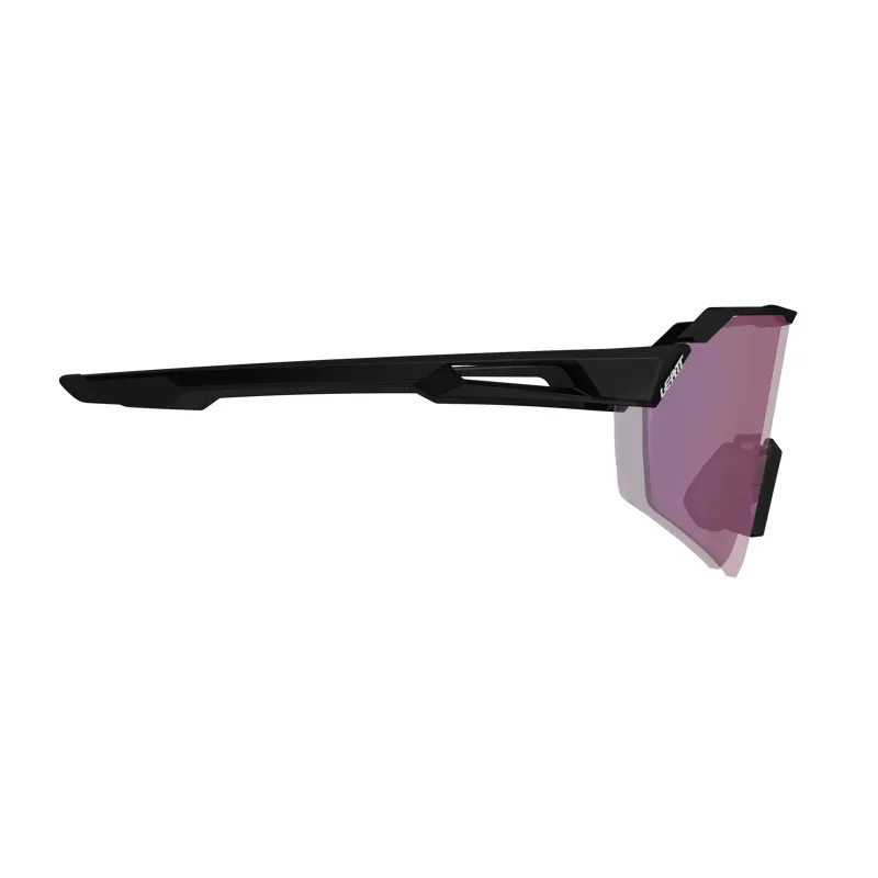 Leatt RideViz Lite Iriz Crystal Sunglasses in Satin Black-1