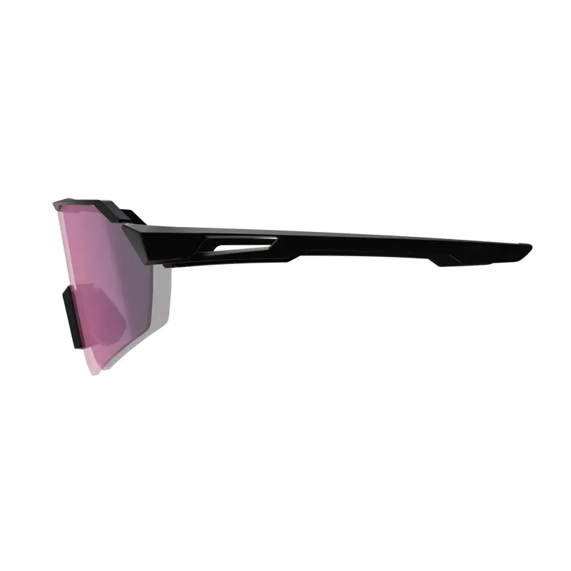 Leatt RideViz Lite Iriz Crystal Sunglasses in Satin Black-2