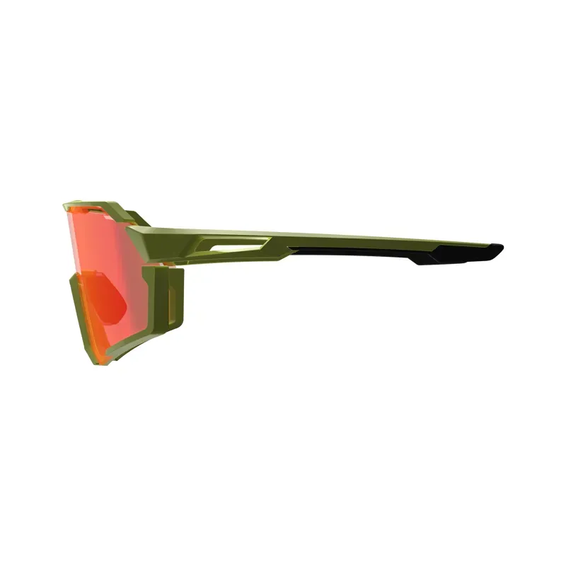 Leatt RideViz Pro Iriz Cryztal Sunglasses in Neon Yellow-3