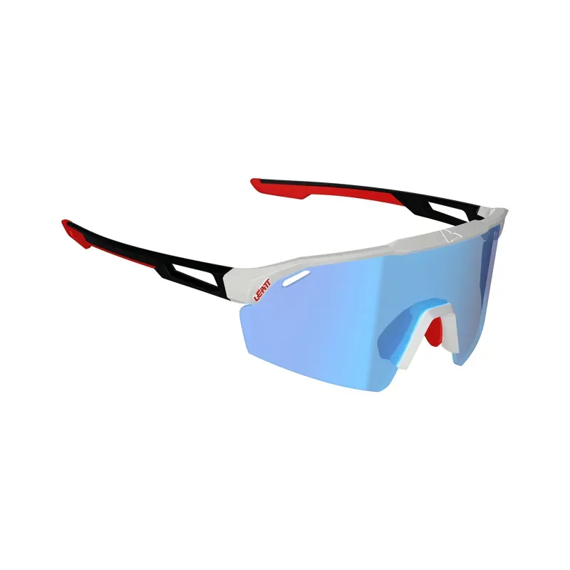 Leatt SpeedViz Lite Iriz Cryztal Sunglasses in Blue/White