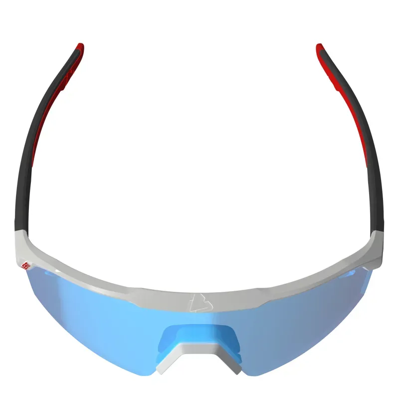 Leatt SpeedViz Lite Iriz Cryztal Sunglasses in Blue/White-4