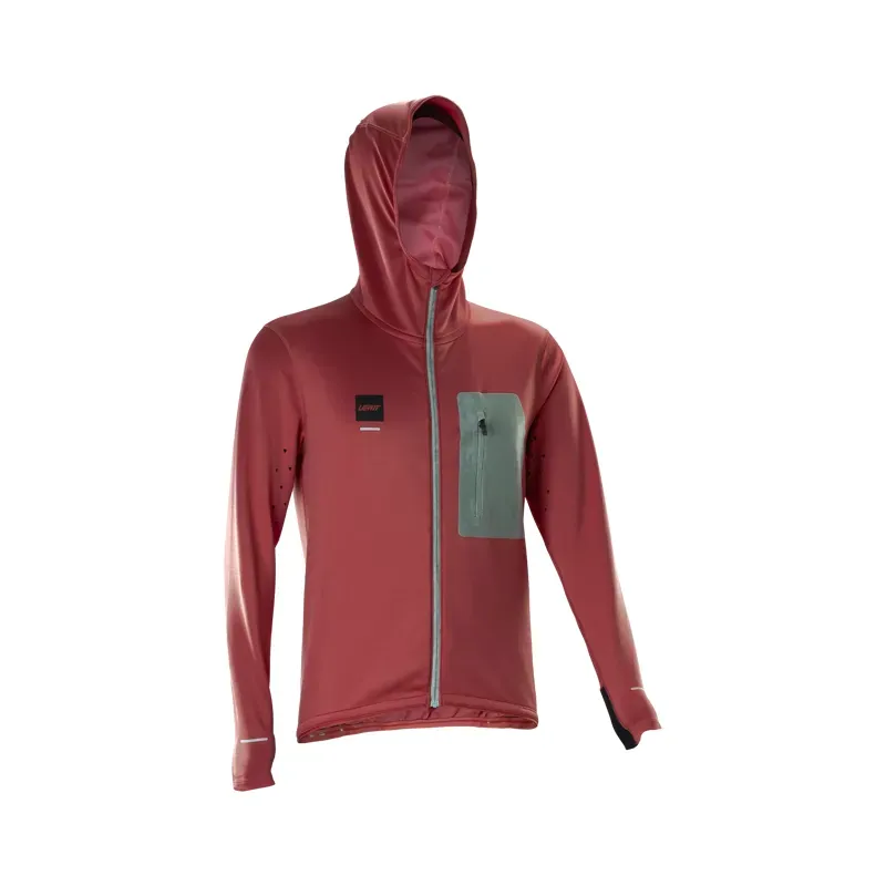Leatt Women's ThermaFlow 2.0 MTB Jacket in Dusty Red