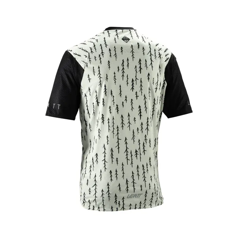 Leatt Trail 3.0 MTB Jersey in Trails White-1