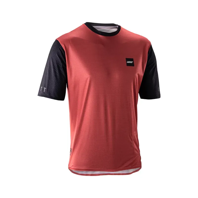 Leatt Trail 3.0 MTB Jersey in Dusty Red