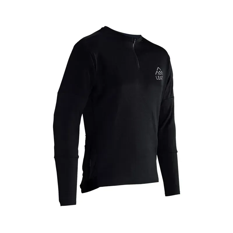 Leatt Trail 4.0 MTB Jersey in Black