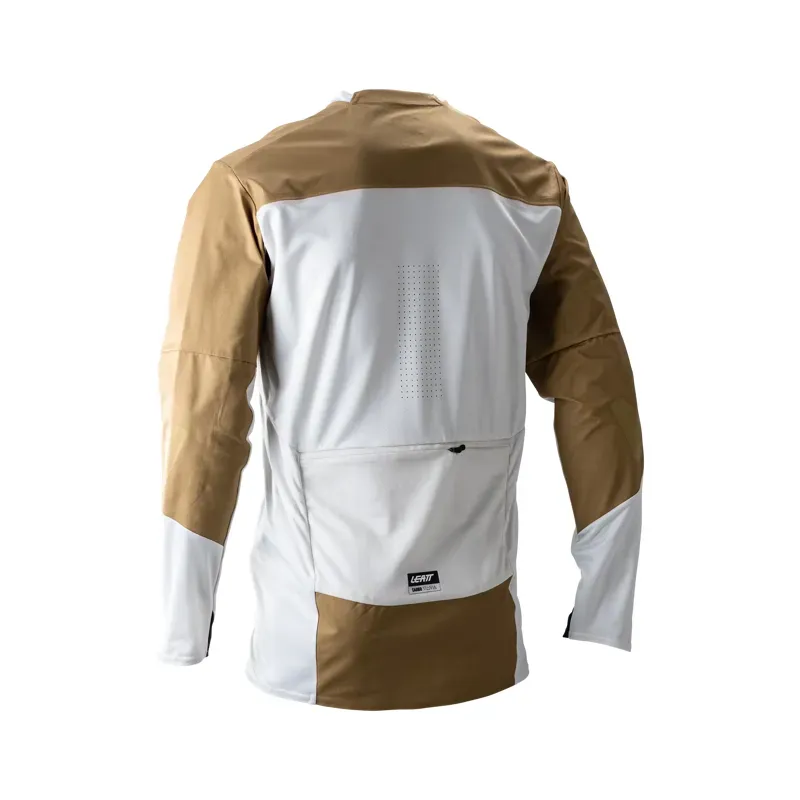 Leatt Trail 6.0 Cargo Long Sleeve Jersey in Brass Brown-1
