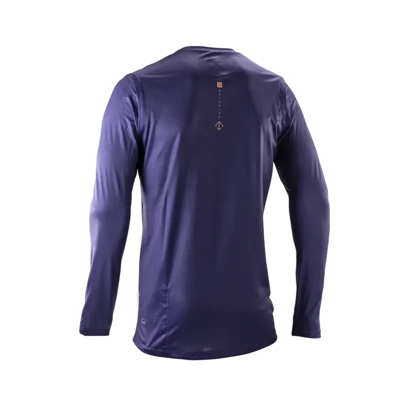 Leatt Trail 6.0 Cargo Long Sleeve Jersey in Galaxy Blue-1