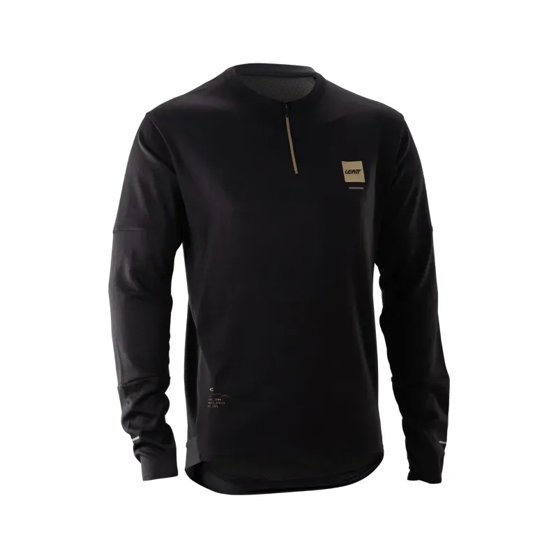 Leatt Endurance 3.0 MTB Long Sleeve Jersey in Black