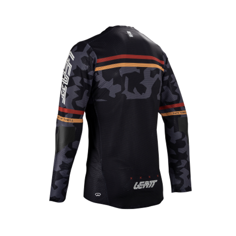 Leatt Gravity 4.0 MTB Jersey 2025: BLACK Medium-1