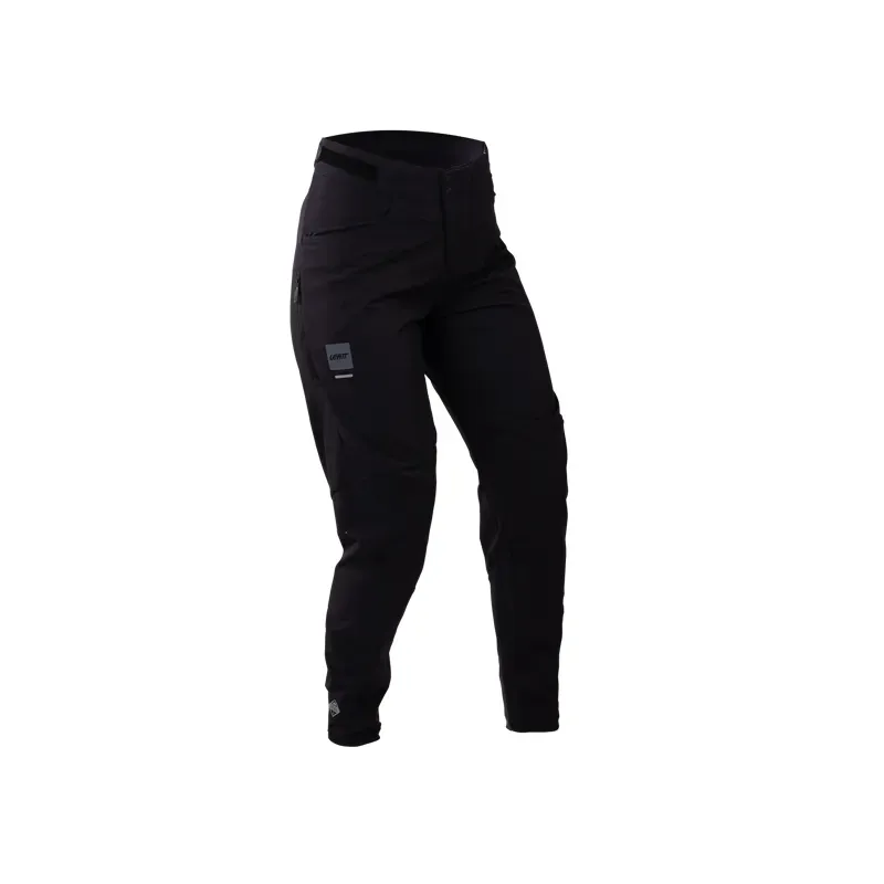 Leatt Women's Trail 3.0 Padded MTB Pants in Ghost Black