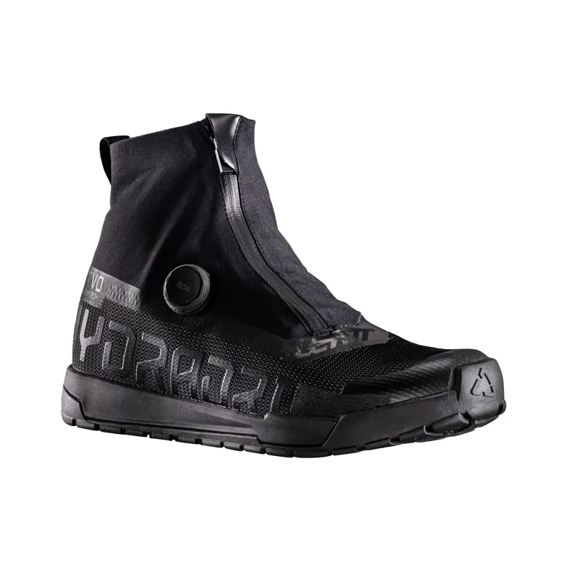 Leatt HydraDri ProFlat 7.0 Boa Shoes in Black-1