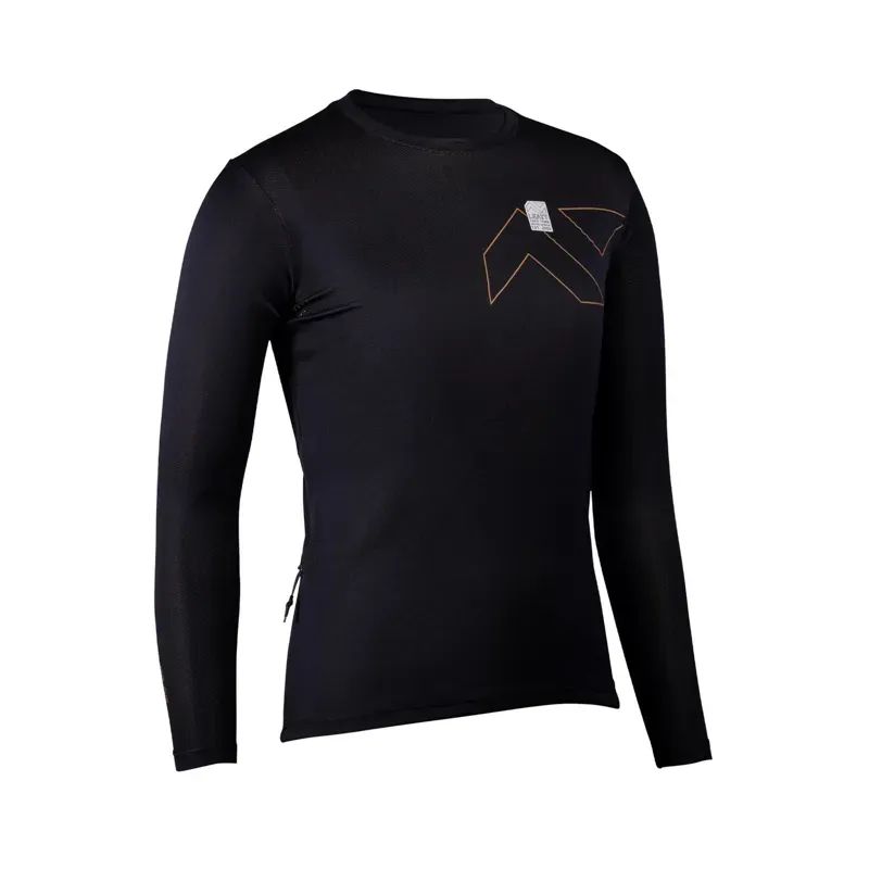 Leatt Women's Trail 3.0 MTB Jersey in Black