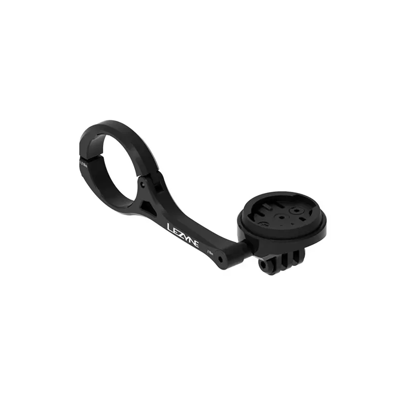 Lezyne Garmin/Wahoo GPS Forward Mount W/Gopro In Black