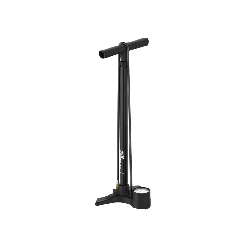 Lezyne Macro HV Floor Drive DV Pump In Flat Black