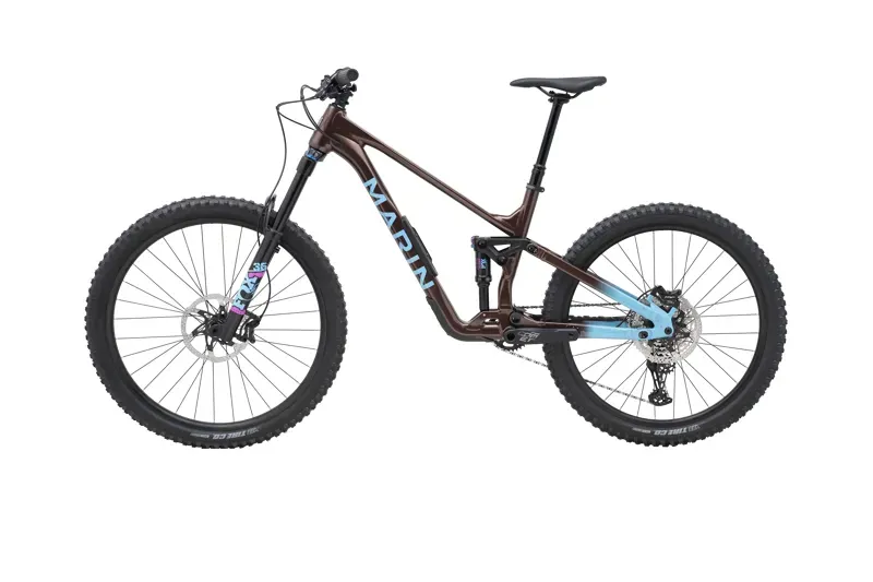 Marin Alpine Trail 1 Mountain Bike in Brown/Blue/Light Blue-3