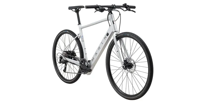 Marin Fairfax E eHybrid Bike in Silver-1