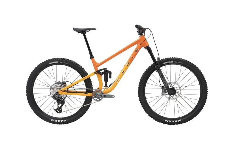 Marin Rift Zone XR 29in AXS Mountain Bike in Orange/Yellow