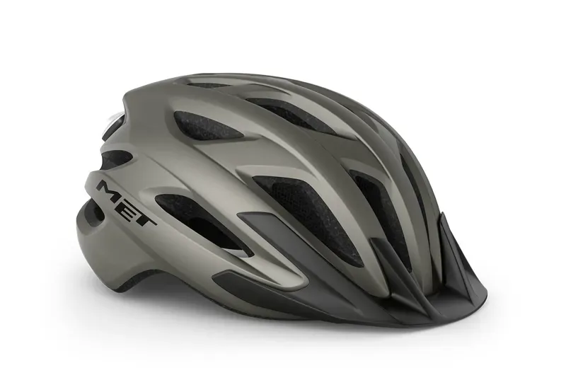 Met Crossover Mips Helmet in Titanium