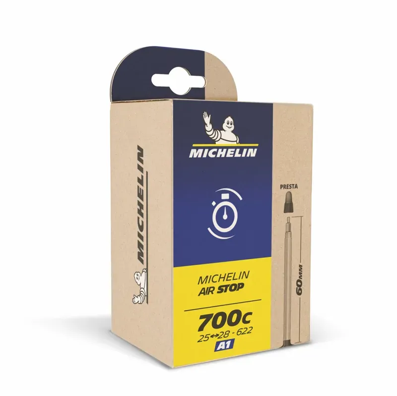 Michelin Airstop MTB Inner Tube in Black-3