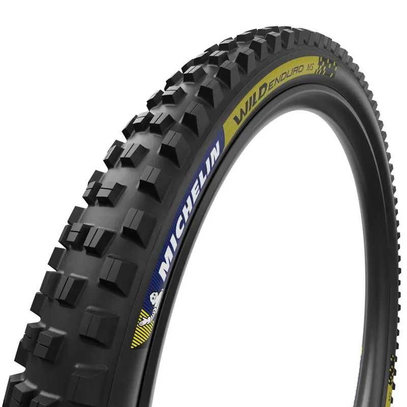 Michelin Wild Enduro MS Racing Line Tyre Blue/Yellow logo