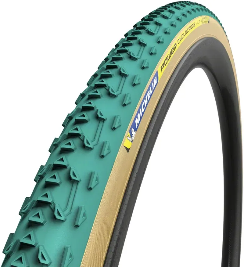 Michelin Power Cyclocross Jet 700x33c Tubular Tyre in Green