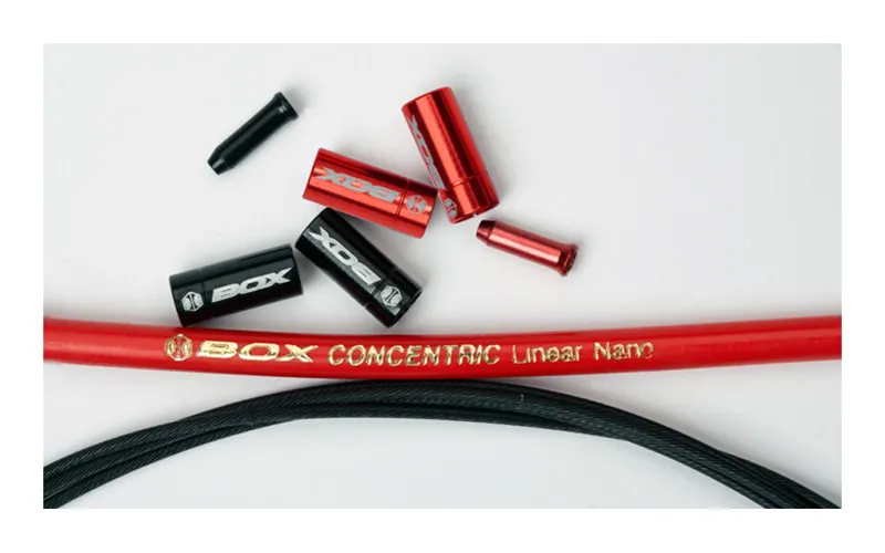 Box Concentric Linear Brake Cable Kit in Red-1