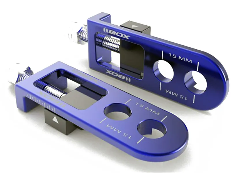 Box Limit Chain Adjuster Blue 10mm