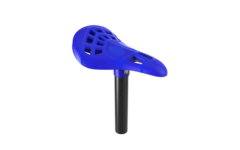 Box Echelon Saddle Small Blue