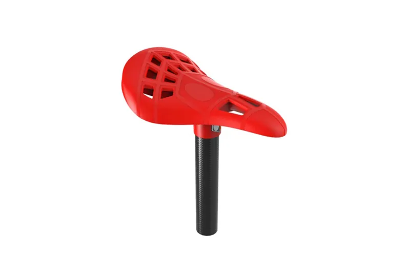 Box Echelon Saddle Small Red