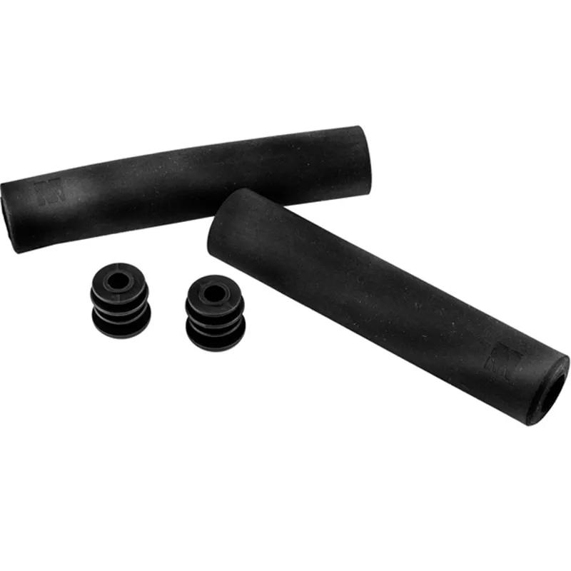 M Part Silicone Non Slip 140mm Grips in Black