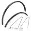Dia-Compe ENE F-2 Fender Pair in Black Mottle