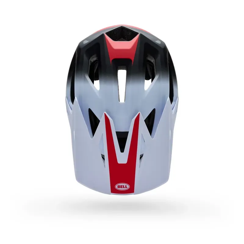Bell Full-Air Mips Grid Full-Face Helmet in White/Black-4