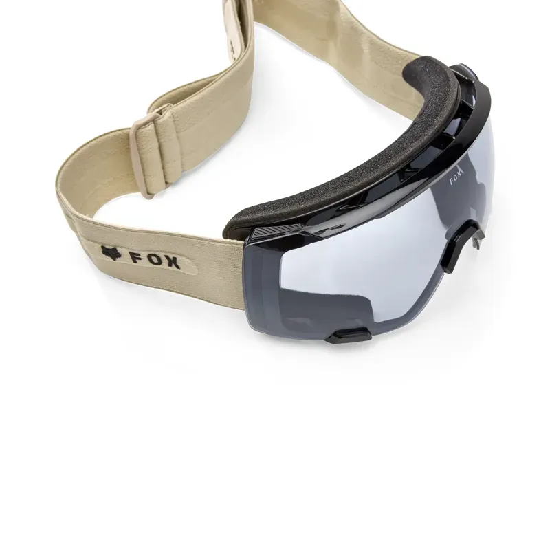 Fox Purevue Black/Clear Goggles in Cream-2