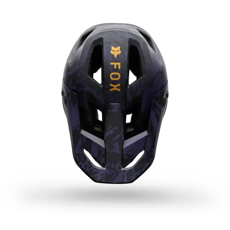 Fox Youth Rampage Image Print Helmet in Plum Purple-4