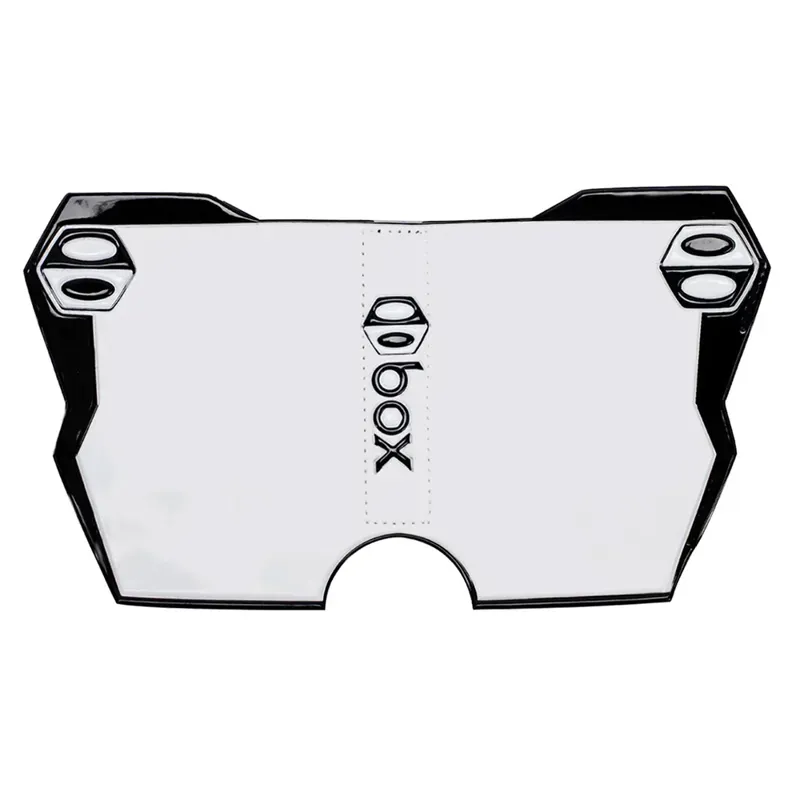 Box Phase 2 Side Number Plate White