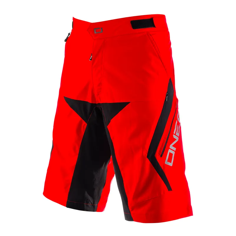 ONeal Rockstacker Mountain Bike Shorts in Red