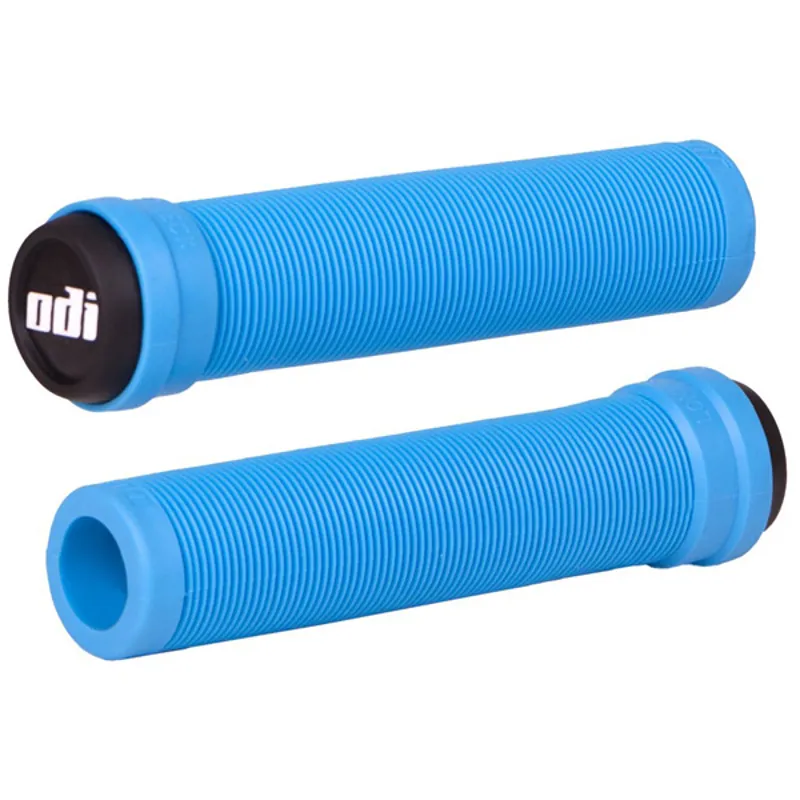 Odi Longneck Pro Soft BMX / Scooter 135mm Grips in Blue