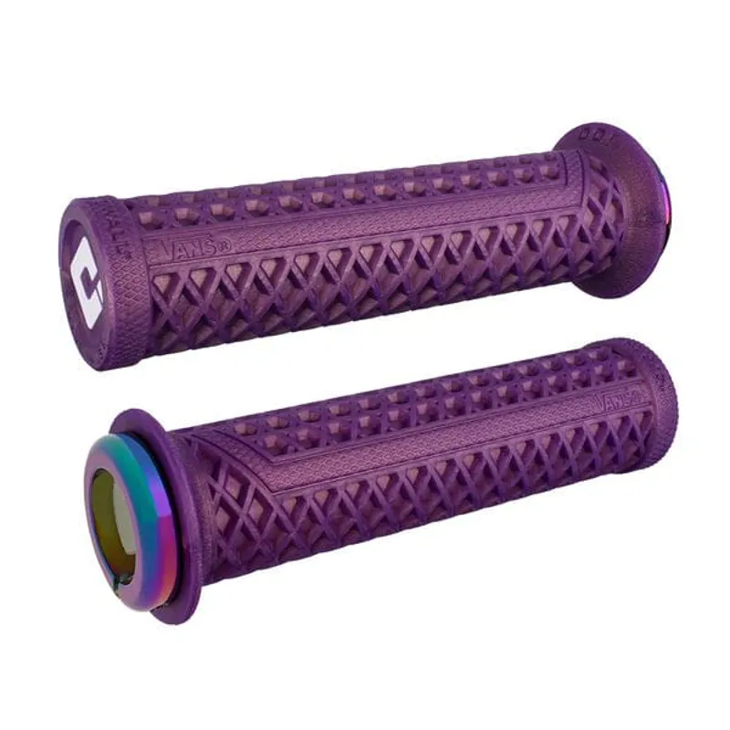 Odi Vans v2.1 135mm  MTB Lock On Grips in Purple