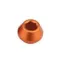 Wolf Tooth 12mm Axle Cap for Rear Axle in Orange