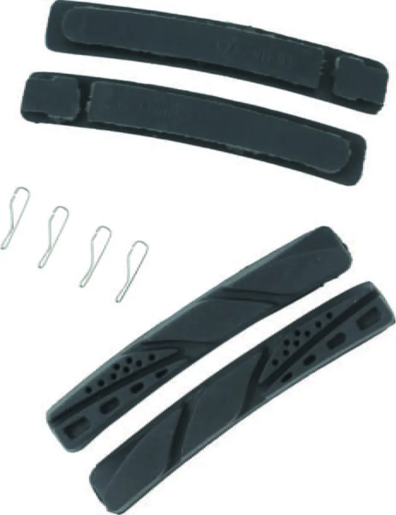 Aztec V-Type Brake Block Inserts in Black