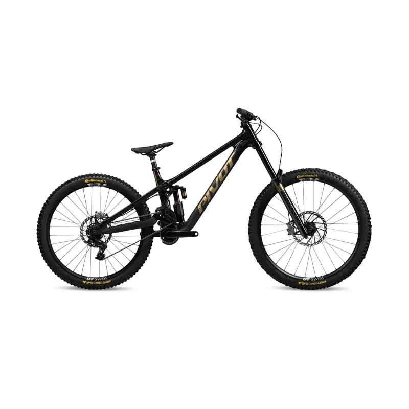 Pivot Cycles Phoenix Ride GX Carbon Downhill Mountain Bike In Black/Gold