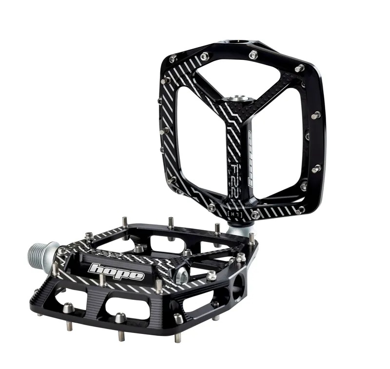Hope F22 Pedals - Pair - Black