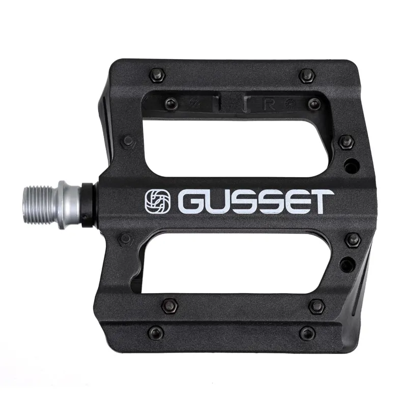 Gusset Merge Pedals 9/16 Black
