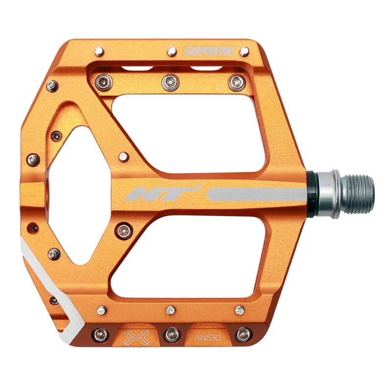 HT Components ANS-10 Supreme 9/16-inch Pedals in Orange